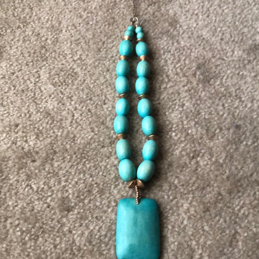 Greenish/ blue necklace
